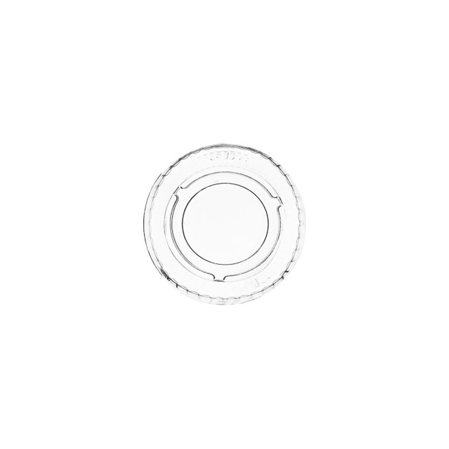 Portion Tub Lid Clear Cold PLA 1oz 28ml (5000)