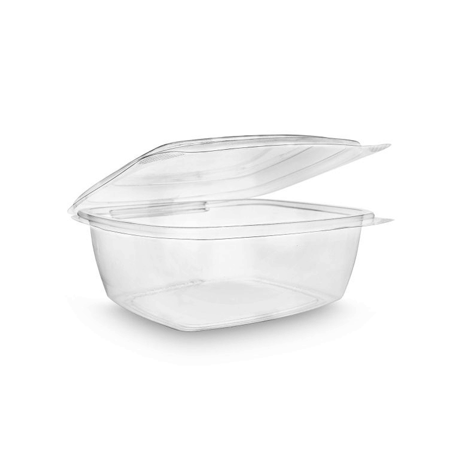 Clear Hinged Deli Tub PLA 48oz 1360cc (200)