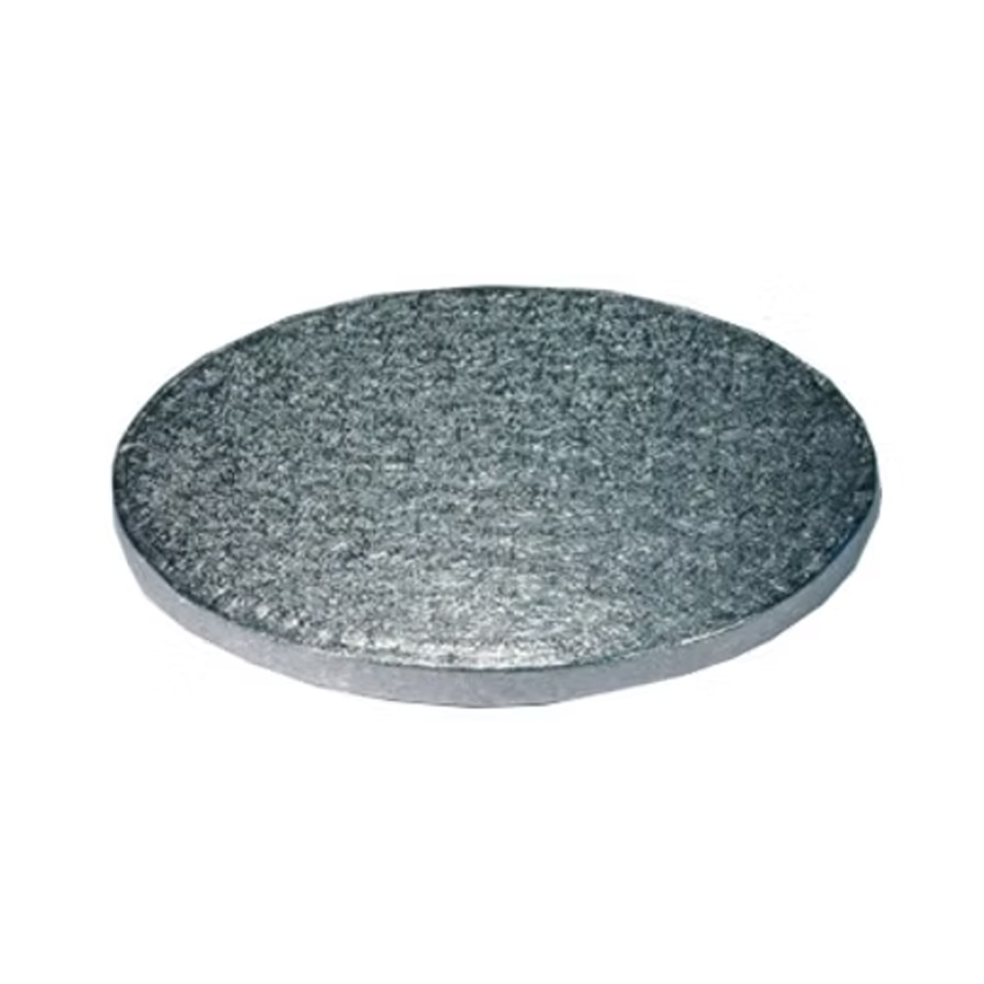 Cake Drum Round Silver 10" 250mm (5)