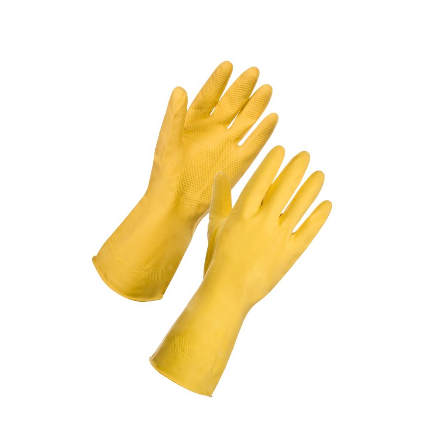 Rubber Gloves Yellow Extra Large (1)