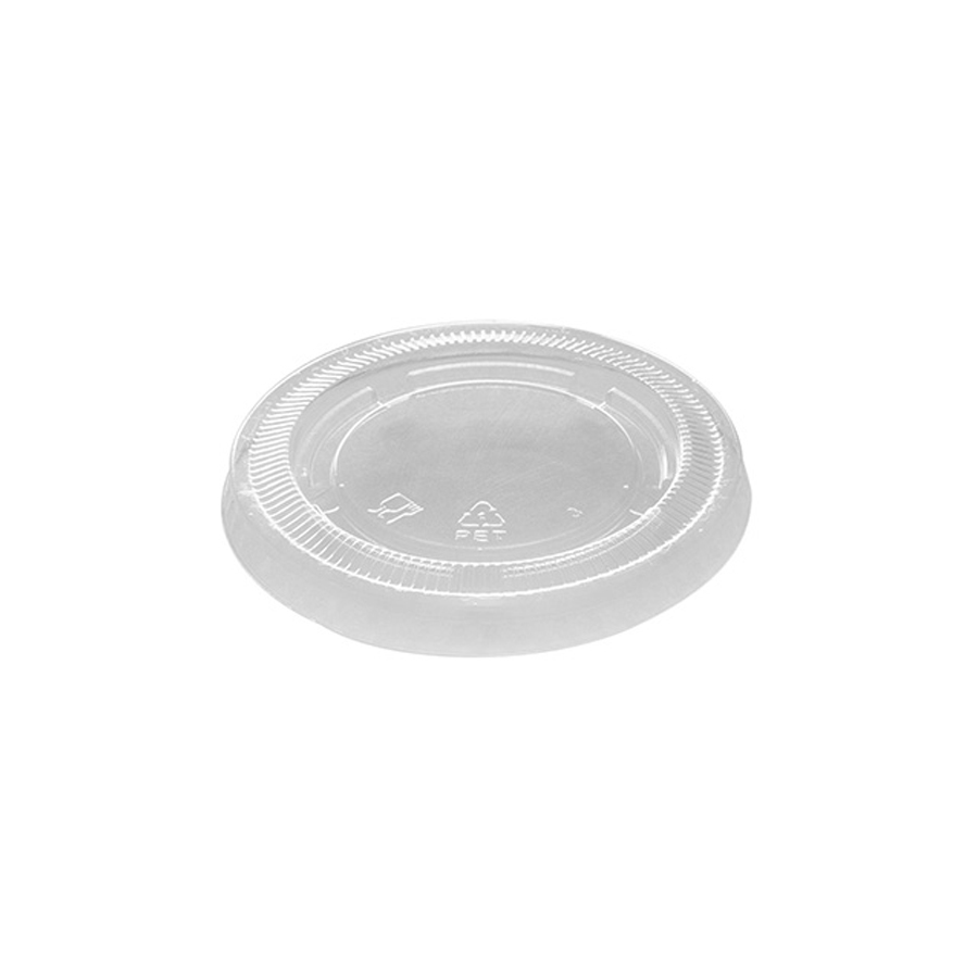 Portion Pot Lid Clear 3.25oz 4oz (2400)