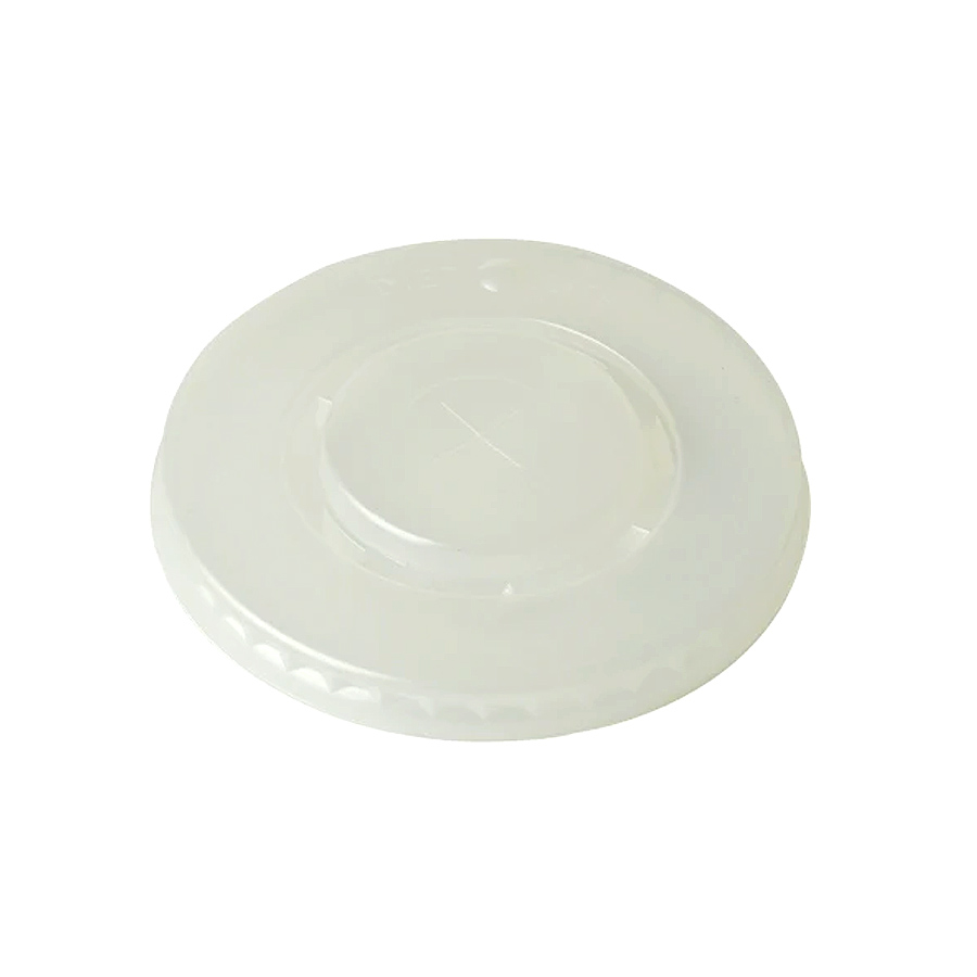 Lid Clear Straw Slot Coke Pepsi 16-22oz 90mm (1000)