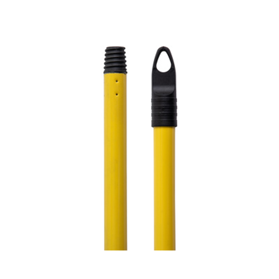 Homeware Broom Handle Aluminium Yellow 120cm (1)