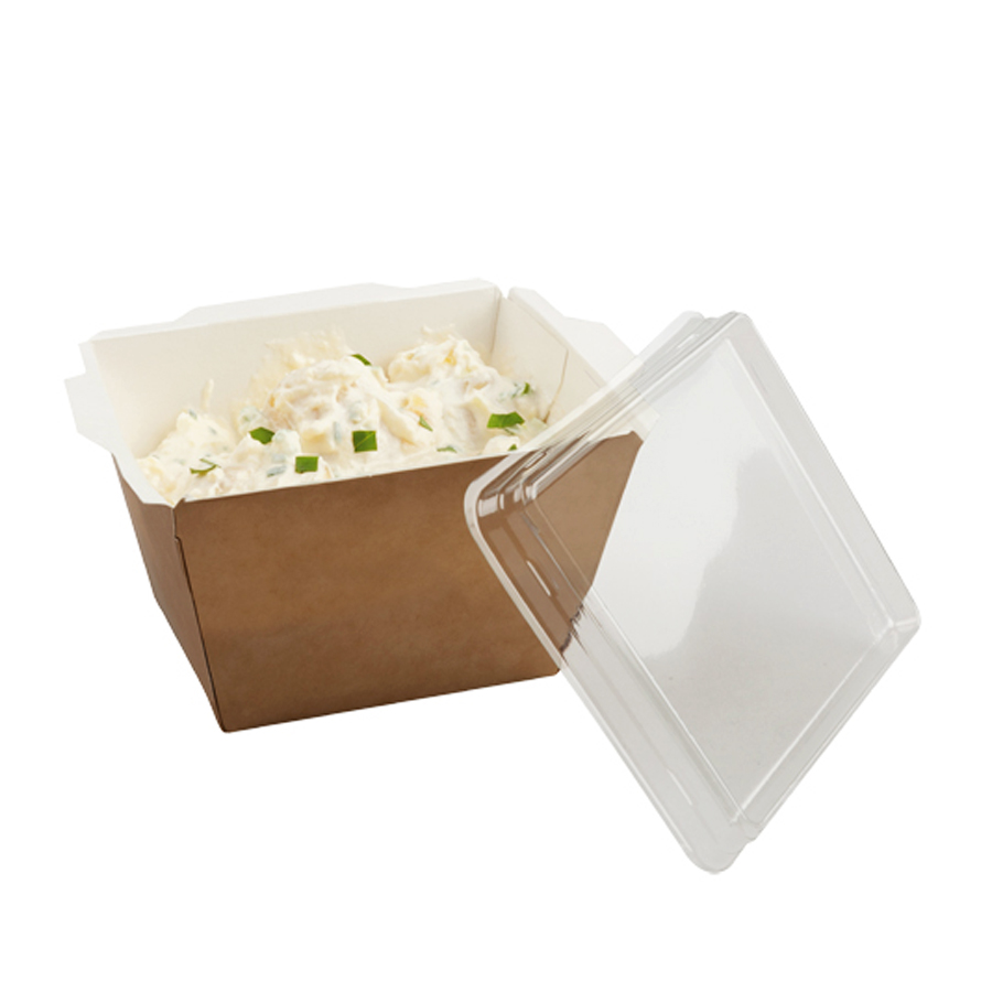 Salad Tray Lid Fuzione Small 119 x 101 x 14mm (500)